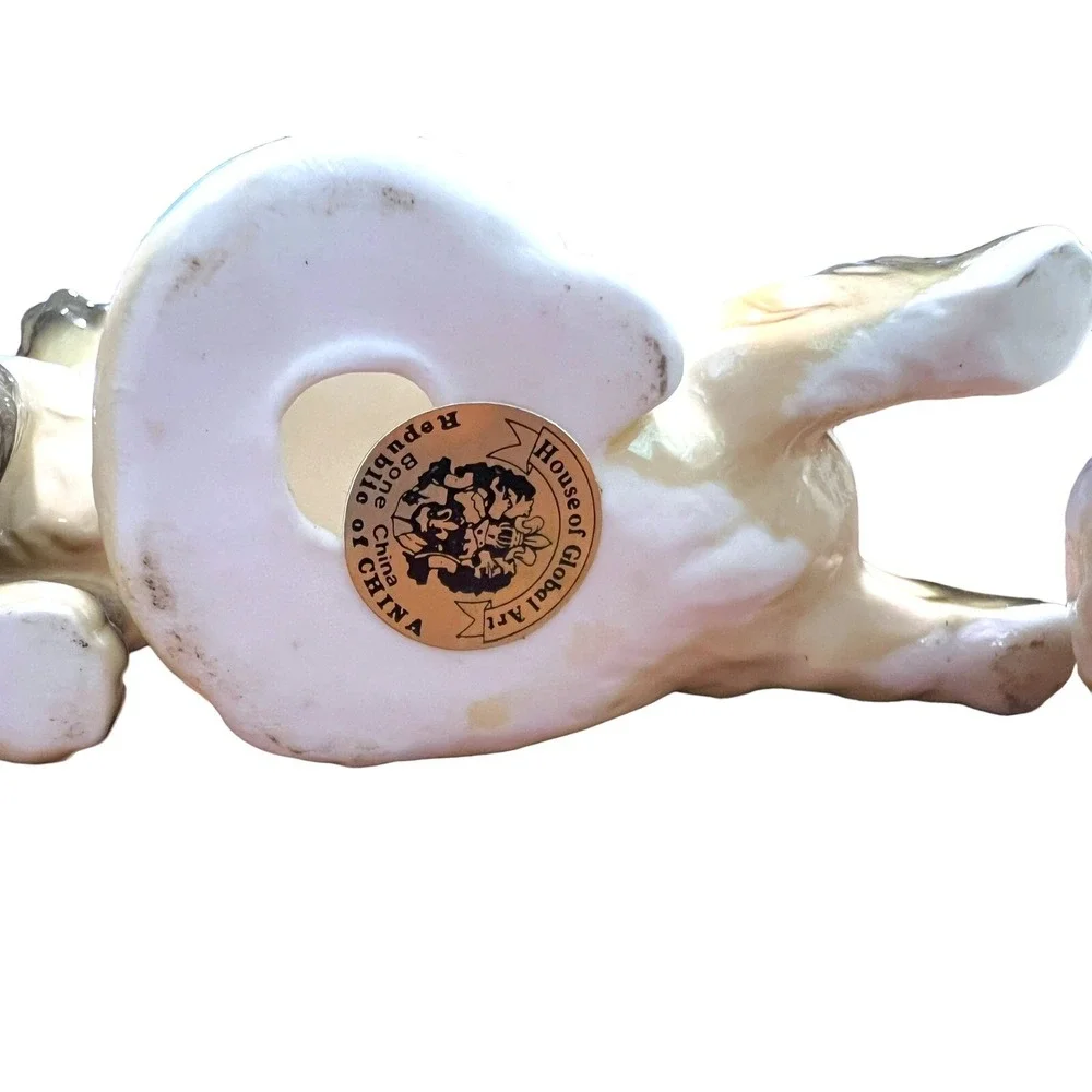 House Of Global 3 Blue Eyed Siamese Cat Figurines Bone China